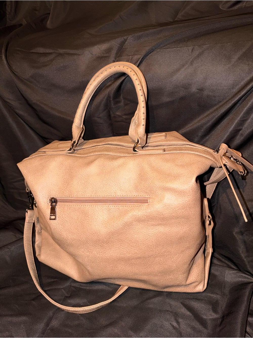 Jen&Co Rustic Dual Handle Tote - Picture 5 of 7